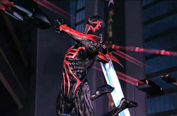 spider man 2099 video game shattered dimensions screenshot