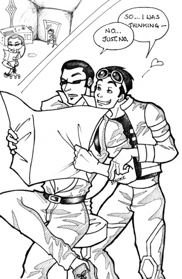 rex and six by puking mama d383ynh