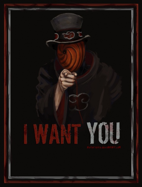 i want you!