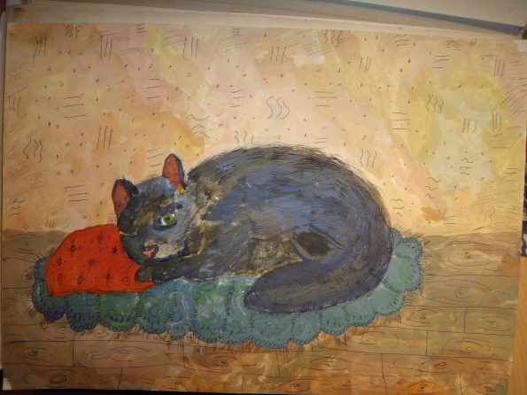 котэ(лапик звали)