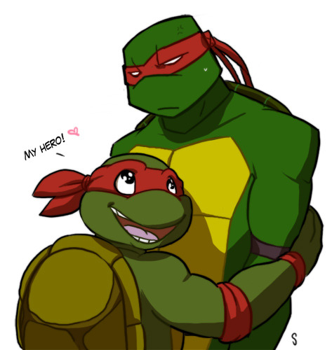 Old and New toon Raphs by sneefee