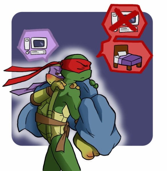 TMNT  Sick by NamiAngel