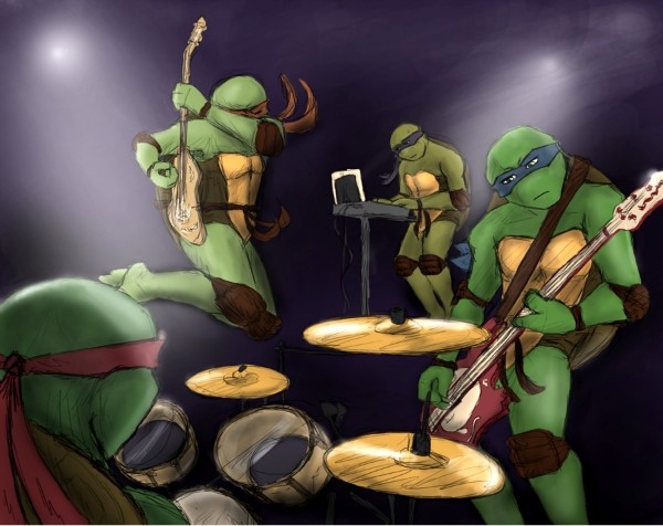 Rawkin   Turtles by PipingPringle