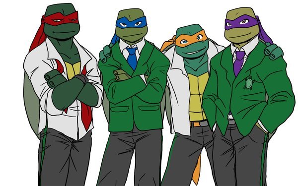 TMNT U Boys by iceicefangurl