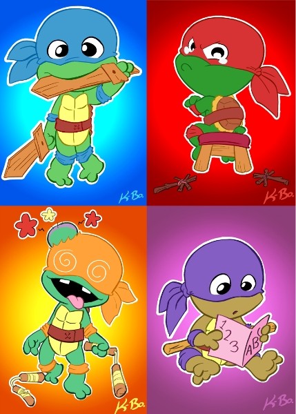 toddler mutant ninja turtles by kevinbolk d2y6owy