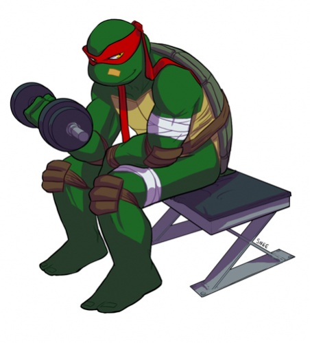 Raph Pinup by sneefee