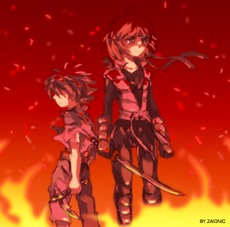 Karai and Kisai by zaionic