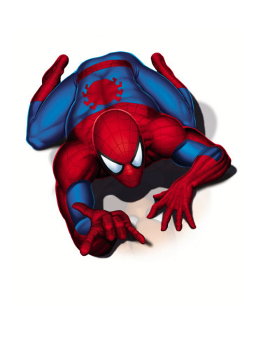 spider man crawling