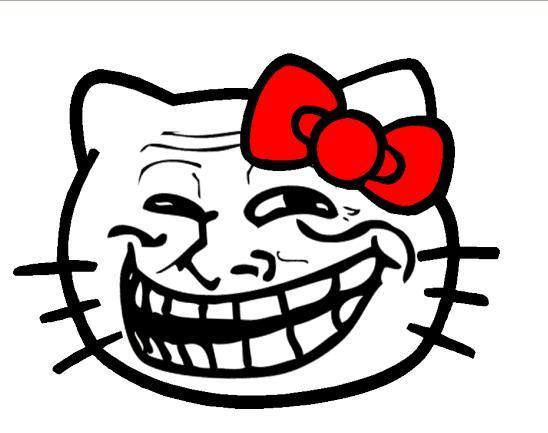 trollface hello kitty 35216
