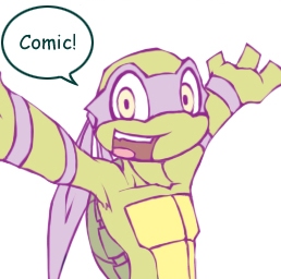 This is a TMNT comic by NinaUsagi   копия