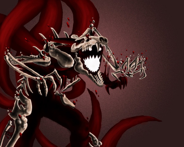 The 6th Tail  6 tails kyuubi by kingaby