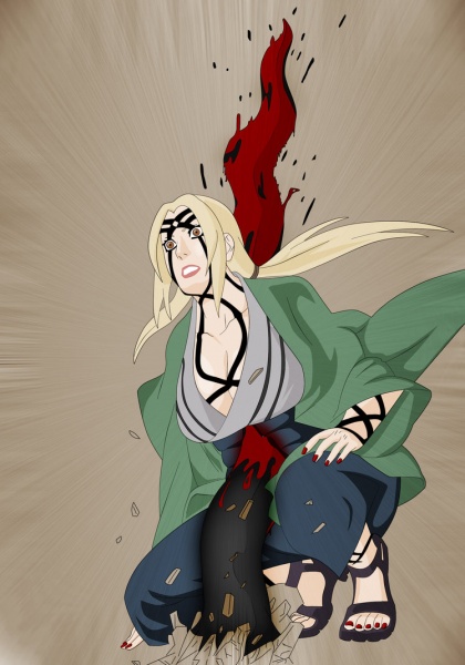 tsunade  s death    naruto 577 by dexoice d4sfzxc