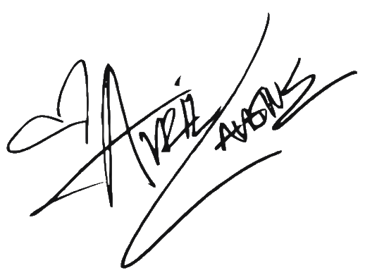 Avril Lavigne's signature
