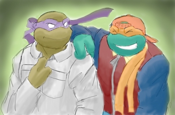 MNT Gaiden Future Don and Mike by Tigerfog