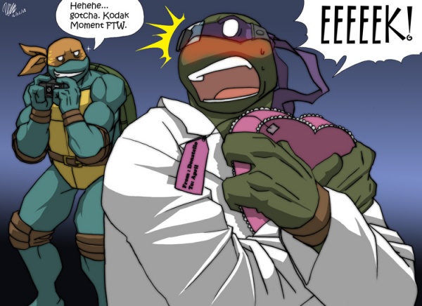 MNTG   Donatello  s Valentine by Tigerfog