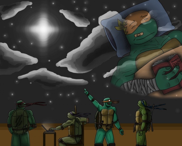 tmnt   dreamin   by xenim666 d4cd5l7