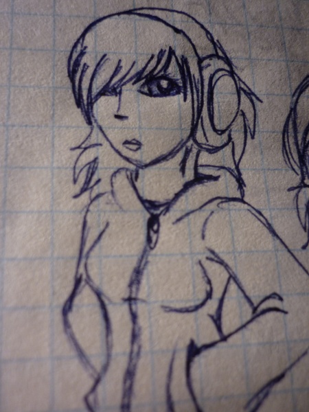 Дайра-человек

Отстойно получилось
Такое ощущение, что у неё черепушки нет