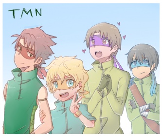 teenage ninjas  possibly mutant  by waffle maaan d5oos0u