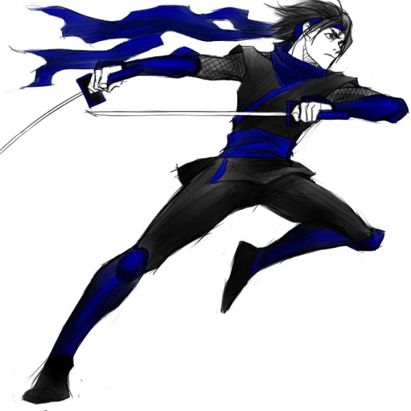 TMNT gijinka   AKSHUN Leo by bluestraggler
