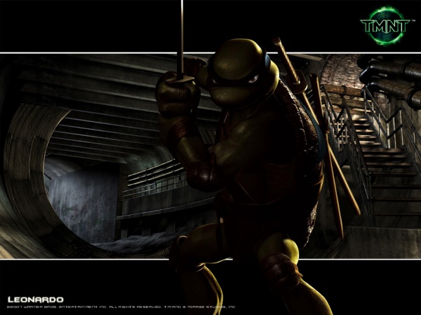 tmnt leonardo wallpaper