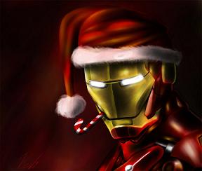iron man santa by revi86 d5mz6bw
