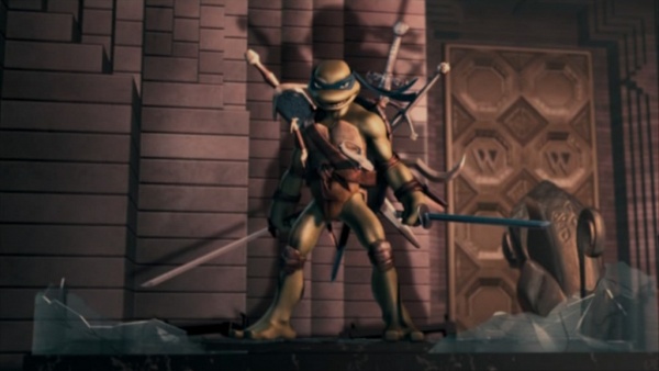 Леонардо из TMNT 2007 4