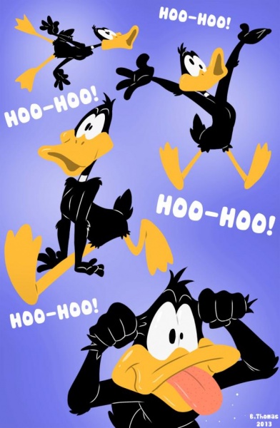Daffy Duck actor Looney Tunes Duck Amuck Y6w9fFDBgE