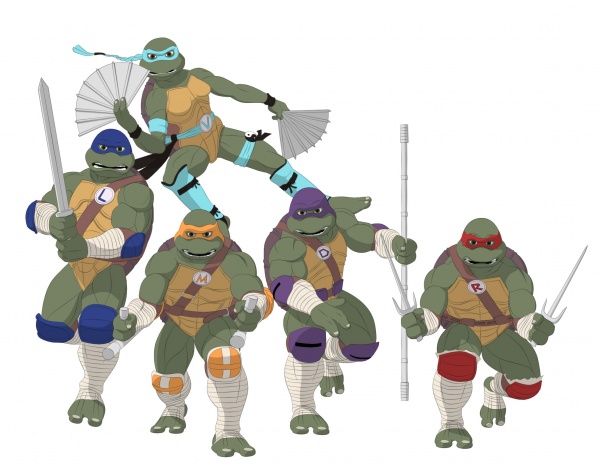 "Like Marvel Turtles"