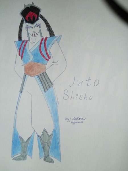 Самый первый рисунок с Джуто Щишо