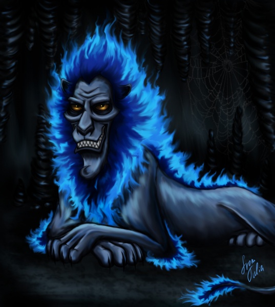 Lion Hades ( cartoon Hercules)