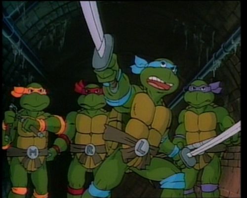 Старый мультсериал TMNT
