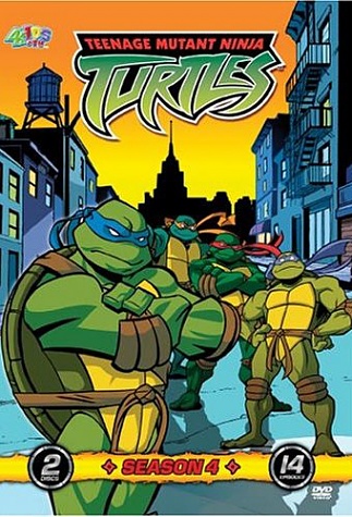 Обложка диска с TMNT 2003 (4 сезон)