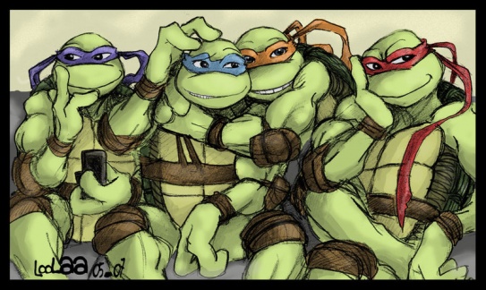 TMNT  Say Cheese by loolaa