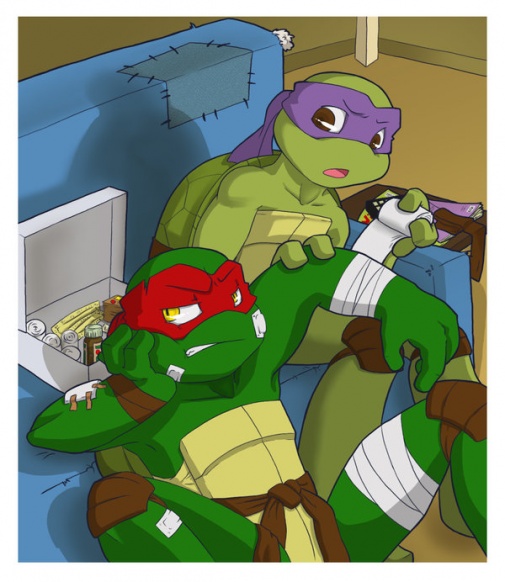TMNT  Sit still by NamiAngel
