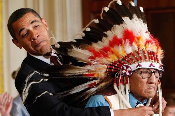 barack obama joe medicine crow01