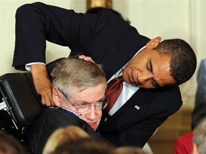 barak obama dushit stivena hokinga