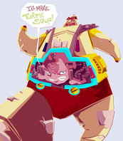 12.01.2012
http://speedball0o.deviantart.com/art/krang-loves-turtle-soup-51998342