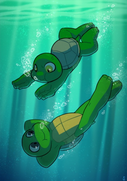 just keep swimming by sneefee d326igo