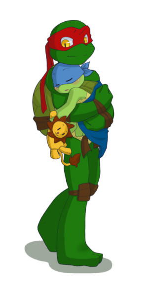 TMNT  Buenas noches by NamiAngel