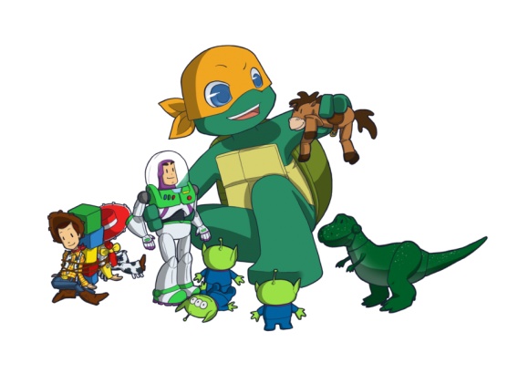 tmnt  mustang na ratunek by namiangel d32mdsg
