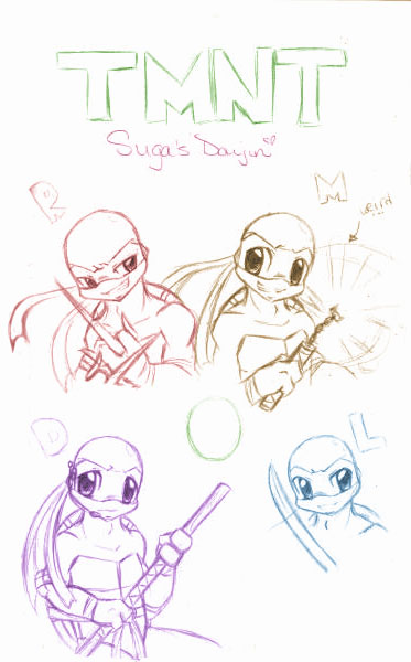 TMNT Doujin WIP by GoDonatello