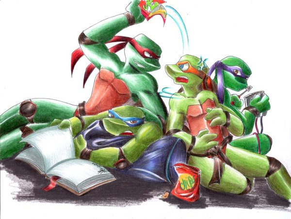TMNT   Convivencia by DarkMirime