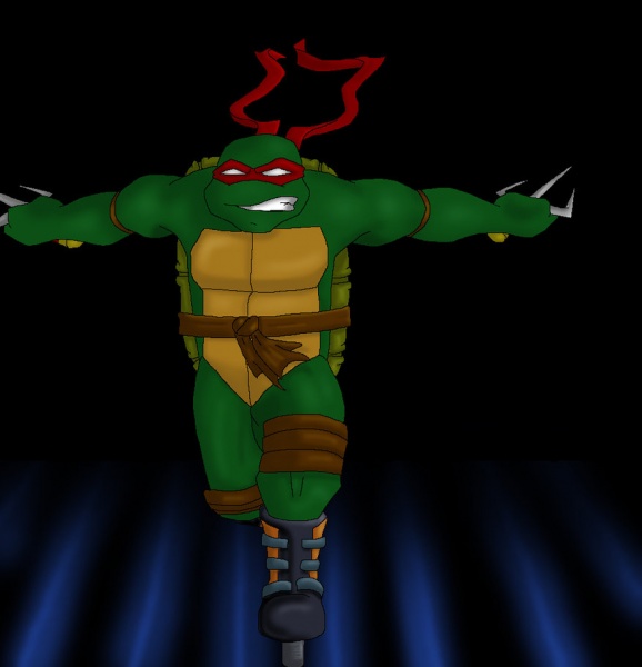 Roller Raph colored