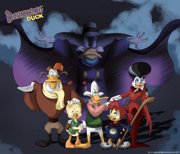 darkwing duck poster by lakenight d4afe6c