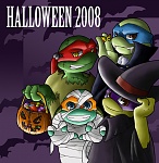TMNT  Halloween 2008 by NamiAngel