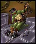 TMNT Donnie fixing by crycry