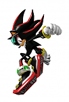Shadow из игры Sonic Riders: Zero Gravity