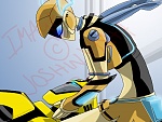 autobot sari x bumblebee trade by joshin yasha d45le05