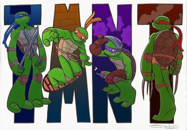 overview tmnt colour by enolianslave