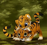 1241362480 tiger friends by kamirah